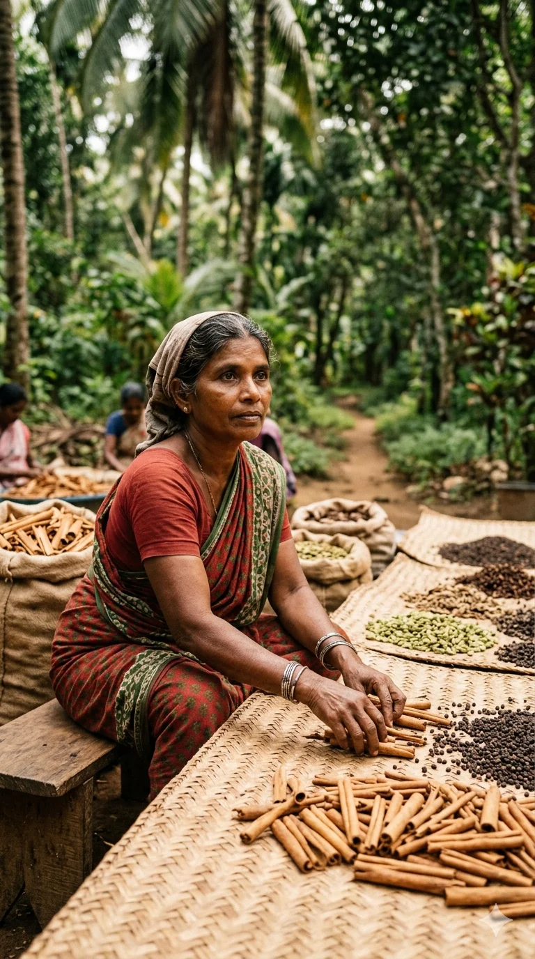 Ancient spice trade in Sri Lanka